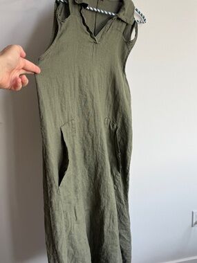 Linen sundress sm/md